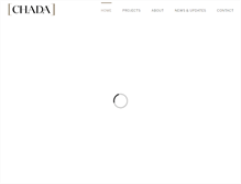 Tablet Screenshot of chada.com.au
